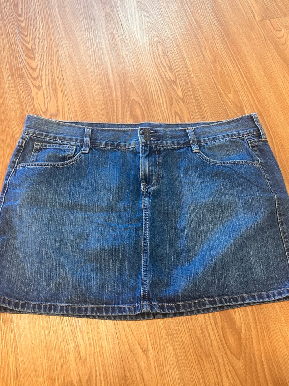 Old Navy Classic Denim Mini Skirt